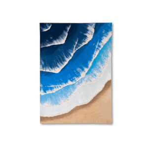 27 Bote Despintado con Tonos Azules